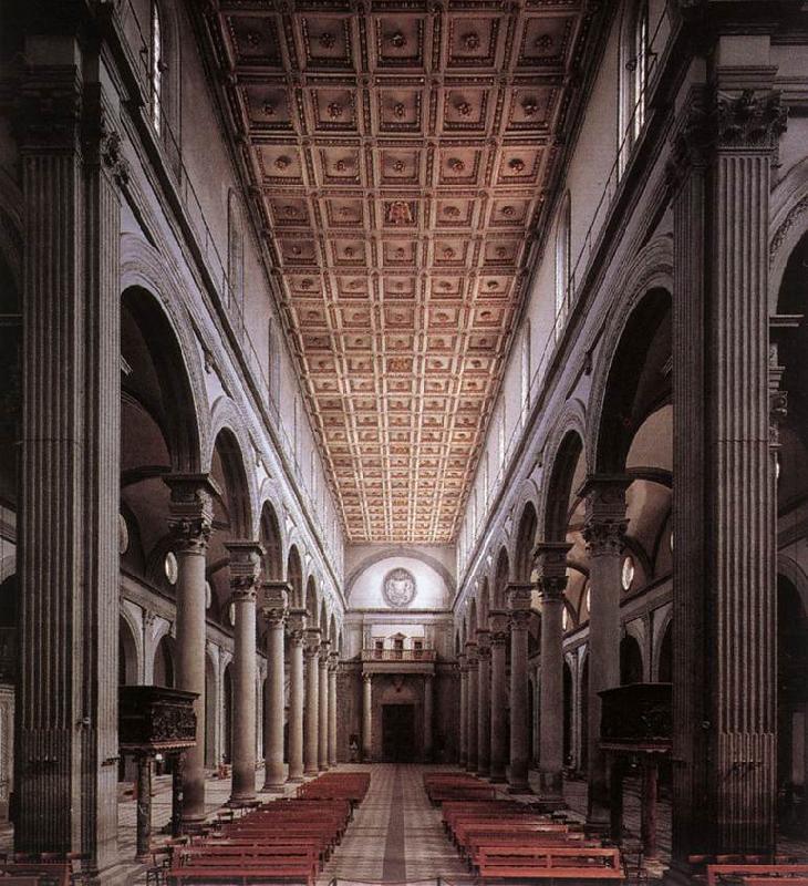  The nave of the church